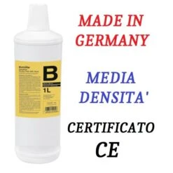 1 LITRO LIQUIDO FUMO FLUIDO RICARICA MACCHINE NEBBIA Media Densita' -- MADE IN GERMANY