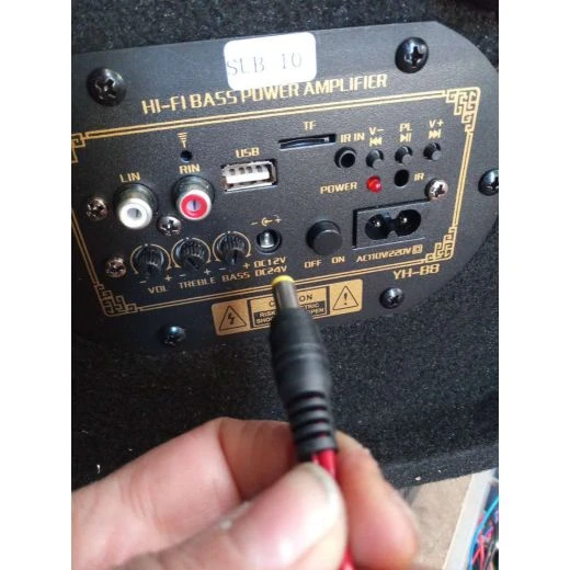 2 PEZZI CONNETTORE ALIMENTAZIONE 12V 5,5 MM X Subwoofer Auto Amplificatore 2 2 PEZZI CONNETTORE ALIMENTAZIONE 12V 5,5 MM X Subwoofer Auto Amplificatore - immagine 2