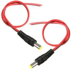 2 PEZZI CONNETTORE ALIMENTAZIONE 12V 5,5 MM X Subwoofer Auto Amplificatore