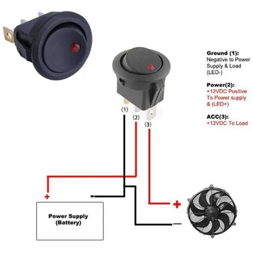 20 PEZZI INTERRUTTORE A BILANCIERE LUMINOSO CON LED MULTICOLORE 2 20 PEZZI INTERRUTTORE A BILANCIERE LUMINOSO CON LED MULTICOLORE - immagine 2