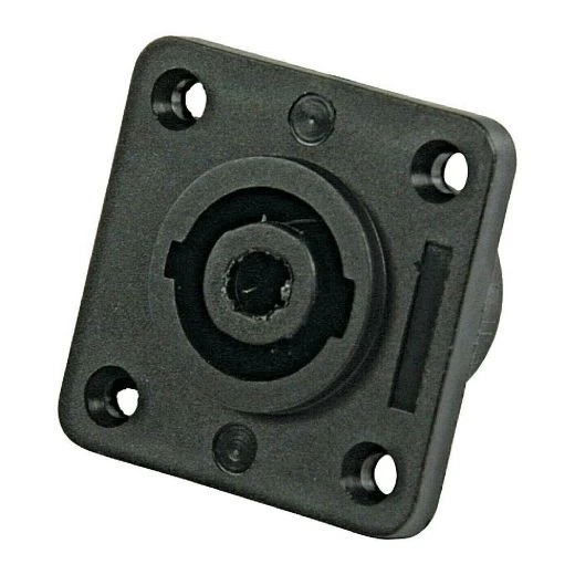 4 PZ. CONNETTORE SPEAKON FEMMINA PANNELLO 4 POLI DA INCASSO X Casse Acustiche 2 4 PZ. CONNETTORE SPEAKON FEMMINA PANNELLO 4 POLI DA INCASSO X Casse Acustiche - immagine 2