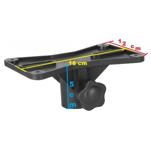 ADATTATORE FLANGIA BASETTA UNIVERSALE PER STATIVI CASSE (treppiedi) 4 ADATTATORE FLANGIA BASETTA UNIVERSALE PER STATIVI CASSE (treppiedi) - immagine 4