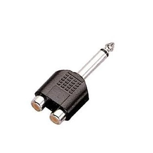 2 PZ. ADATTATORE SPINA JACK 6,3 MM MONO + 2 PRESE RCA (mixer - Casse) 3 2 PZ. ADATTATORE SPINA JACK 6,3 MM MONO + 2 PRESE RCA (mixer - Casse) - immagine 3