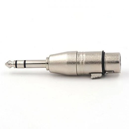 ADATTATORE XLR JACK 6,3 MM CANNON XLR FEMMINA JACK MASCHIO STEREO AUDIO 2 ADATTATORE XLR JACK 6,3 MM CANNON XLR FEMMINA JACK MASCHIO STEREO AUDIO - immagine 2