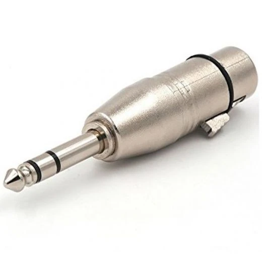 ADATTATORE XLR JACK 6,3 MM CANNON XLR FEMMINA JACK MASCHIO STEREO AUDIO 1 ADATTATORE XLR JACK 6,3 MM CANNON XLR FEMMINA JACK MASCHIO STEREO AUDIO