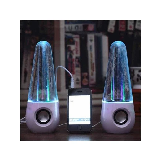 ALTOPARLANTI PC CASSE ACUSTICHE DANZANTI SMARTPHONE EFFETTO ACQUA CON LED 3 ALTOPARLANTI PC CASSE ACUSTICHE DANZANTI SMARTPHONE EFFETTO ACQUA CON LED - immagine 3