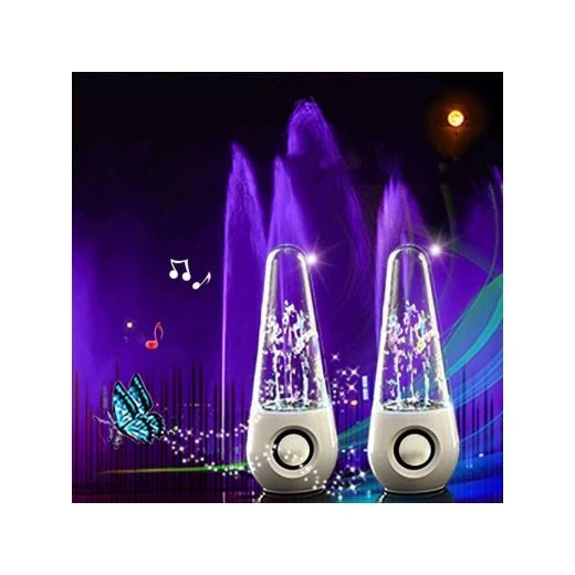 ALTOPARLANTI PC CASSE ACUSTICHE DANZANTI SMARTPHONE EFFETTO ACQUA CON LED 4 ALTOPARLANTI PC CASSE ACUSTICHE DANZANTI SMARTPHONE EFFETTO ACQUA CON LED - immagine 4