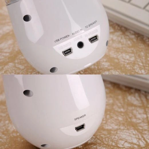 ALTOPARLANTI PC CASSE ACUSTICHE DANZANTI SMARTPHONE EFFETTO ACQUA CON LED 6 ALTOPARLANTI PC CASSE ACUSTICHE DANZANTI SMARTPHONE EFFETTO ACQUA CON LED - immagine 6