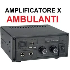 Nedis Vendite -Nedis Vendite amplificatore ambulanti con sirena x auto furgone camion 12v 1