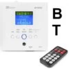 AMPLIFICATORE DIGITALE STEREO FILODIFFUSIONE DA INCASSO PARETE MURO BLUETOOTH DISPLAY