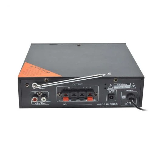 AMPLIFICATORE KARAOKE BLUETOOTH STEREO HIFI 2 CANALI DISPLAY USB SD GOLD ORO 4 AMPLIFICATORE KARAOKE BLUETOOTH STEREO HIFI 2 CANALI DISPLAY USB SD GOLD ORO - immagine 4