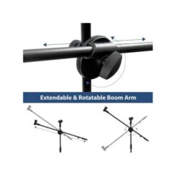 ASTA MICROFONICA PROFESSIONALE GIRAFFA Metallo PAVIMENTO BRACCIO ORIENTABILE Pro Series 11 ASTA MICROFONICA PROFESSIONALE GIRAFFA Metallo PAVIMENTO BRACCIO ORIENTABILE Pro Series -Nedis Vendite asta microfonica professionale giraffa metallo pavimento braccio orientabile pro series 5