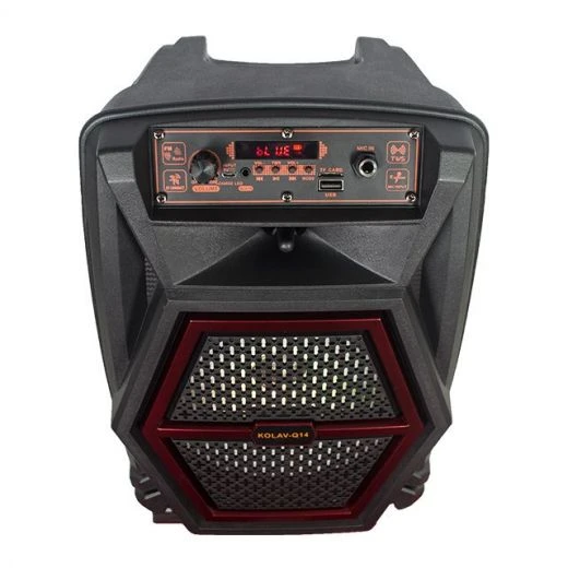 CASSA BLUETOOTH PORTATILE 8" CON LED MULTICOLOR BATTERIE RICARICABILI USB 4 CASSA BLUETOOTH PORTATILE 8" CON LED MULTICOLOR BATTERIE RICARICABILI USB - immagine 4