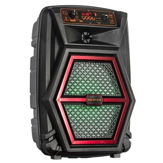 CASSA BLUETOOTH PORTATILE 8" CON LED MULTICOLOR BATTERIE RICARICABILI USB 1 CASSA BLUETOOTH PORTATILE 8" CON LED MULTICOLOR BATTERIE RICARICABILI USB