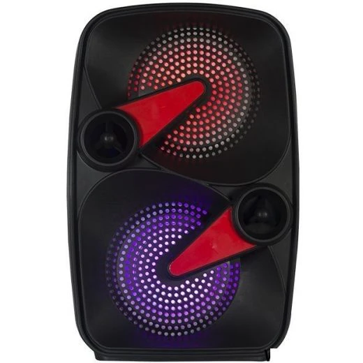 CASSA BLUETOOTH PORTATILE RICARICABILE 2x6,5 Cm USB DIFFUSORE ALTOPARLANTE LED 2 CASSA BLUETOOTH PORTATILE RICARICABILE 2x6,5 Cm USB DIFFUSORE ALTOPARLANTE LED - immagine 2