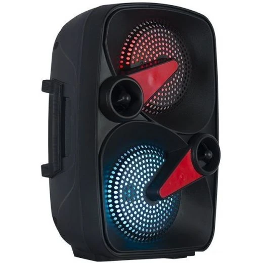 CASSA BLUETOOTH PORTATILE RICARICABILE 2x6,5 Cm USB DIFFUSORE ALTOPARLANTE LED 1 CASSA BLUETOOTH PORTATILE RICARICABILE 2x6,5 Cm USB DIFFUSORE ALTOPARLANTE LED