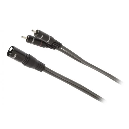 Nedis CAVO AUDIO PROFESSIONALE 3 MT. CANNON XLR 3 PIN - 2 SPINE RCA X Mixer Casse 3 Nedis CAVO AUDIO PROFESSIONALE 3 MT. CANNON XLR 3 PIN - 2 SPINE RCA X Mixer Casse - immagine 3