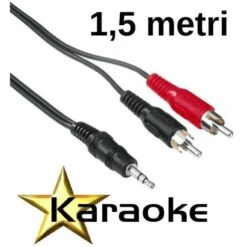 Nedis CAVO COMPUTER CASSE 1,5 MT JACK 3,5 MM 2 SPINE RCA ART 50.0002320