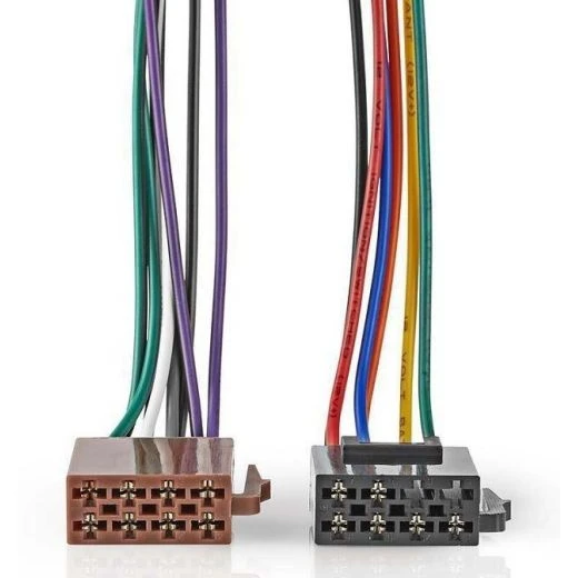 Nedis CAVO ISO AUTORADIO STANDARD UNIVERSALE IN BUSTA Alimentazione + Casse 1 Nedis CAVO ISO AUTORADIO STANDARD UNIVERSALE IN BUSTA Alimentazione + Casse