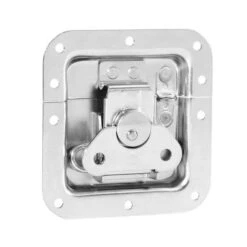 CHIUSURA CERNIERA A FARFALLA BUTTERFLY FLIGHTCASE DJ PALCO IN ACCIAIO ZINCATO