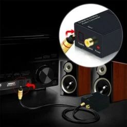 CONVERTITORE AUDIO DA DIGITALE AD ANALOGICO RCA COASSIALE TOSLINK 10 CONVERTITORE AUDIO DA DIGITALE AD ANALOGICO RCA COASSIALE TOSLINK -Nedis Vendite convertitore audio da digitale ad analogico rca coassiale toslink 4