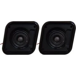 Coppia Altoparlanti Auto Midrange 20W X 2 Max 4 Ohm Con Alloggiamento