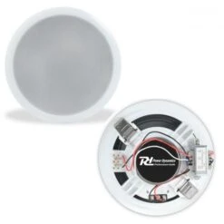 Nedis Vendite 41 COPPIA ALTOPARLANTI DA SOFFITTO CONTROSOFFITTO BIANCHE Ibride Da 100V 6,5" 8 Ohm