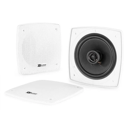 COPPIA CASSE ALTOPARLANTI PER ESTERNO IP64 BIANCO Barca Piscina Spiaggia 5 COPPIA CASSE ALTOPARLANTI PER ESTERNO IP64 BIANCO Barca Piscina Spiaggia - immagine 5