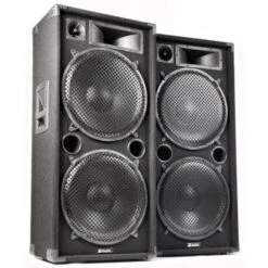 Nedis Vendite -Nedis Vendite coppia casse passive 4000w doppi woofer 38 cm per cassa 4 x 15 1