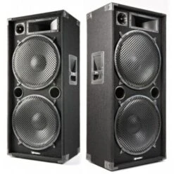 Nedis Vendite 43 COPPIA CASSE PASSIVE 4000W DOPPI WOOFER 38 CM PER CASSA (4 X 15")