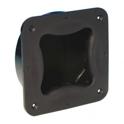 COPPIA MANIGLIA CASSA ACUSTICA LATERALE INCASSO GRANDE 16 X 16 CM PVC Subwoofer 2 COPPIA MANIGLIA CASSA ACUSTICA LATERALE INCASSO GRANDE 16 X 16 CM PVC Subwoofer - immagine 2