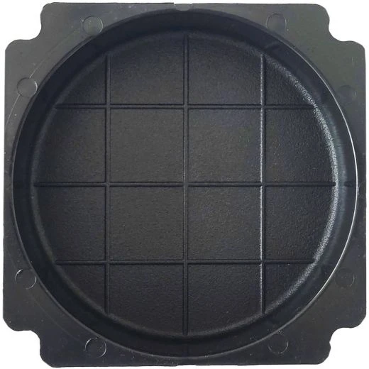 COPPIA MANIGLIA CASSA ACUSTICA LATERALE INCASSO GRANDE 16 X 16 CM PVC Subwoofer 4 COPPIA MANIGLIA CASSA ACUSTICA LATERALE INCASSO GRANDE 16 X 16 CM PVC Subwoofer - immagine 4