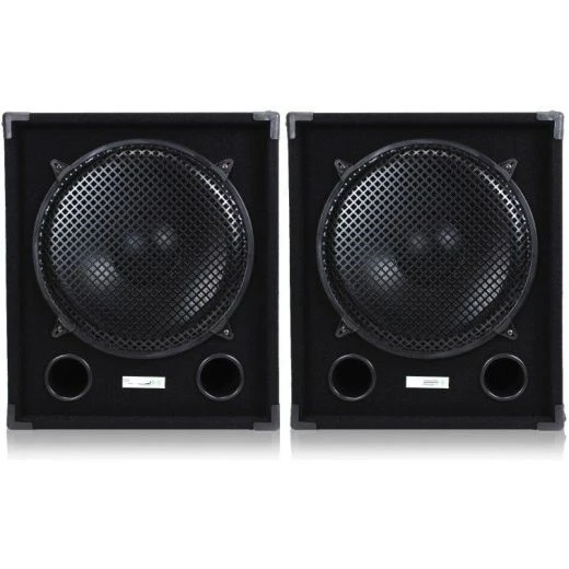 COPPIA SUBWOOFER DJ SUB DEEJAY PASSIVI 2400W WOOFER 38 CM LIVE DA PALCO 2 COPPIA SUBWOOFER DJ SUB DEEJAY PASSIVI 2400W WOOFER 38 CM LIVE DA PALCO - immagine 2