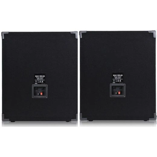 COPPIA SUBWOOFER DJ SUB DEEJAY PASSIVI 2400W WOOFER 38 CM LIVE DA PALCO 3 COPPIA SUBWOOFER DJ SUB DEEJAY PASSIVI 2400W WOOFER 38 CM LIVE DA PALCO - immagine 3