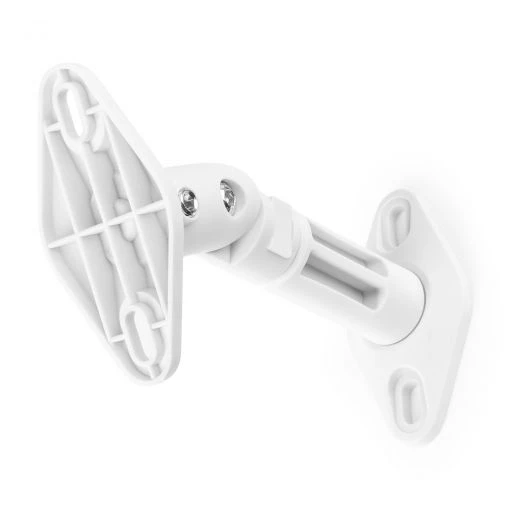 COPPIA SUPPORTO DA PARETE CASSE ACUSTICHE MURO REGOLABILI BIANCHE 3 COPPIA SUPPORTO DA PARETE CASSE ACUSTICHE MURO REGOLABILI BIANCHE - immagine 3