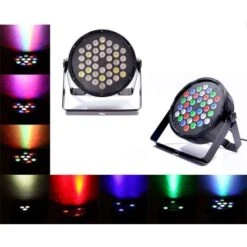 FARO EFFETTO LUCE PAR A 36 LED DMX ALTISSIMA LUMINOSITA' Art. Par36ledmx