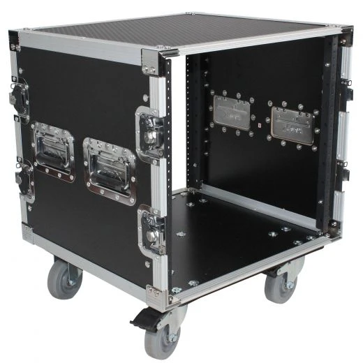 FLIGHT CASE DJ FLIGHTCASE DA PALCO 69 X 69 X 60 Cm CON RUOTE 10U RACK 19" 5 FLIGHT CASE DJ FLIGHTCASE DA PALCO 69 X 69 X 60 Cm CON RUOTE 10U RACK 19" - immagine 5