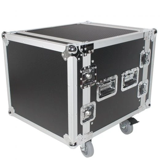 FLIGHT CASE DJ FLIGHTCASE DA PALCO 69 X 69 X 60 Cm CON RUOTE 10U RACK 19" 1 FLIGHT CASE DJ FLIGHTCASE DA PALCO 69 X 69 X 60 Cm CON RUOTE 10U RACK 19"