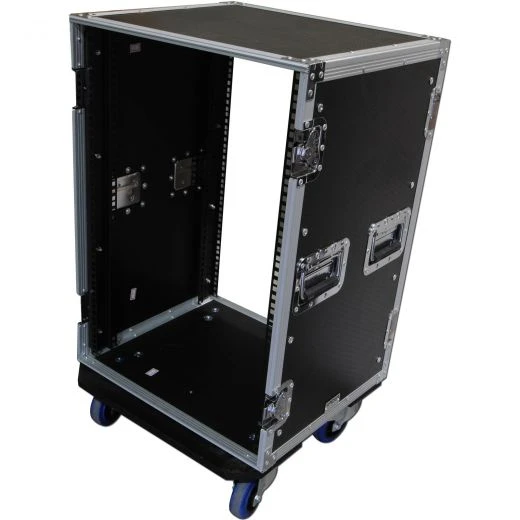 FLIGHT CASE DJ FLIGHTCASE DA PALCO 95 X 69 X 60 Cm CON RUOTE 16U RACK 19" 4 FLIGHT CASE DJ FLIGHTCASE DA PALCO 95 X 69 X 60 Cm CON RUOTE 16U RACK 19" - immagine 4