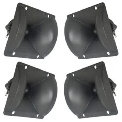 Kit Di 4 Tweeter Piezo Elettrici 215w X 4 - Acuti Casse Acustiche Passive Attive 4|8 Ohm