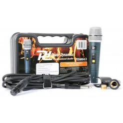 MICROFONO CON FILO PROFESSIONALE PDM663 PER LIVE PIANOBAR KARAOKE Art. 173431