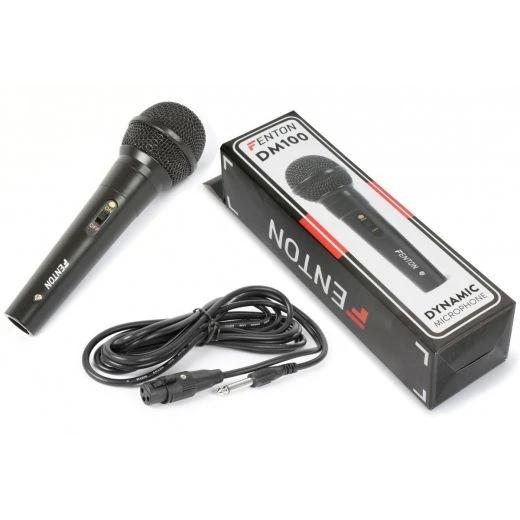 MICROFONO DINAMICO FENTON 600 Ohm CASE IN PLASTICA Art. 173126 1 MICROFONO DINAMICO FENTON 600 Ohm CASE IN PLASTICA Art. 173126