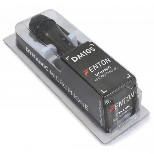 MICROFONO DINAMICO DM105 FENTON PER KARAOKE CON IMPUGNATURA IN GOMMA MORBIDA + CAVO 4 METRI Art. 173454 3 MICROFONO DINAMICO DM105 FENTON PER KARAOKE CON IMPUGNATURA IN GOMMA MORBIDA + CAVO 4 METRI Art. 173454 - immagine 3
