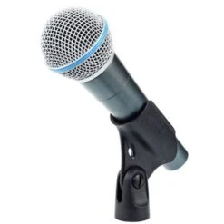 MICROFONO SEMI PROFESSIONALE KARAOKE PIANOBAR CANTO DJ SUPERCARDIOIDE + CUSTODIA