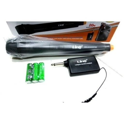 MICROFONO WIRELESS PORTATILE KARAOKE USO DOMESTICO AMATORIALE 3 MICROFONO WIRELESS PORTATILE KARAOKE USO DOMESTICO AMATORIALE - immagine 3