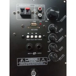 MODULO AMPLIFICATORE PANNELLO 400W RICAMBIO CASSE ACUSTICHE CON BLUETOOTH USB-SD-ECHO -Nedis Vendite modulo amplificatore pannello 400w ricambio casse acustiche con bluetooth usb sd echo 3