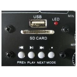 MODULO AMPLIFICATORE PANNELLO 400W RICAMBIO CASSE ACUSTICHE CON BLUETOOTH USB-SD-ECHO -Nedis Vendite modulo amplificatore pannello 400w ricambio casse acustiche con bluetooth usb sd echo 4