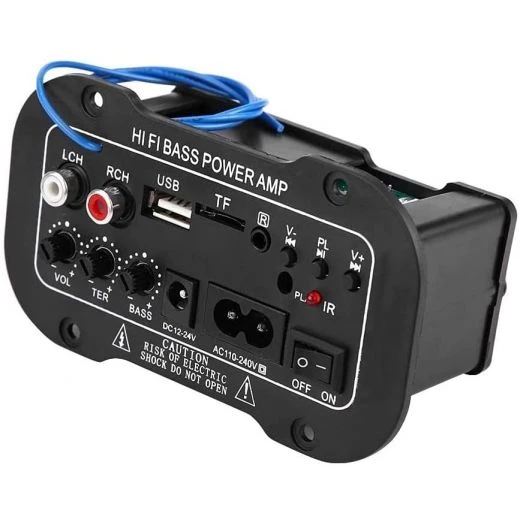 MODULO AMPLIFICATORE PANNELLO RICAMBIO CASSE ACUSTICHE AUTO BLUETOOTH USB-SD 2 MODULO AMPLIFICATORE PANNELLO RICAMBIO CASSE ACUSTICHE AUTO BLUETOOTH USB-SD - immagine 2