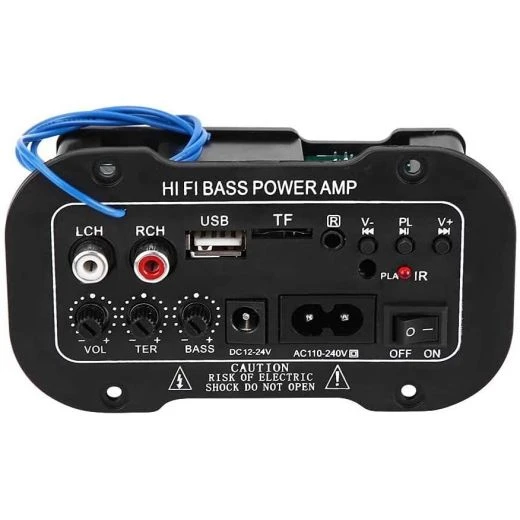 MODULO AMPLIFICATORE PANNELLO RICAMBIO CASSE ACUSTICHE AUTO BLUETOOTH USB-SD 4 MODULO AMPLIFICATORE PANNELLO RICAMBIO CASSE ACUSTICHE AUTO BLUETOOTH USB-SD - immagine 4