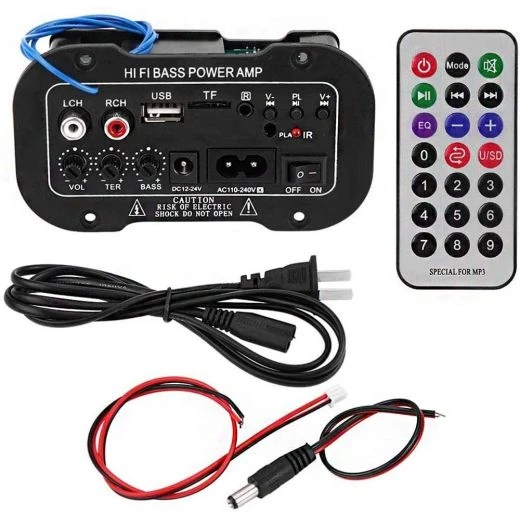 MODULO AMPLIFICATORE PANNELLO RICAMBIO CASSE ACUSTICHE AUTO BLUETOOTH USB-SD 1 MODULO AMPLIFICATORE PANNELLO RICAMBIO CASSE ACUSTICHE AUTO BLUETOOTH USB-SD